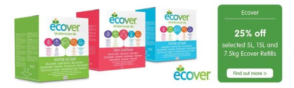 Big Green Smile - 25% off Ecover products