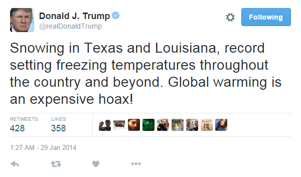 Donald Trump Tweet