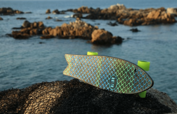 Ocean Waste into Skateboards