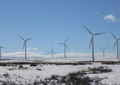 scotland wind farm by Gary Denham via flickr