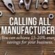 Manufacturing - invitation header