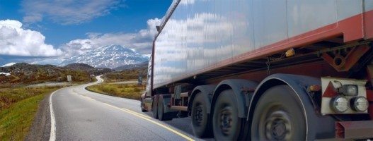 Truck with view