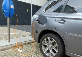 electric car charging by xlibber via Flickr