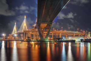 Bangkok - Bhumibol Bridge by Mike Behnken via Flikr