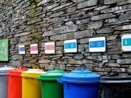 recycling bins by Dave Goodman via flickr