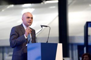 Sajid Javid, UK Secretary of State for Business, Innovation and Skills, about the UK government's initiatives in manufacturing by Richter Frank-Jurgen via Flickr