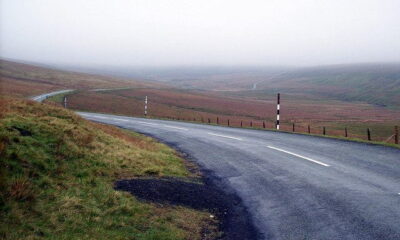 LONELY MISTY ROAD By summonedbyfells Via Flickr