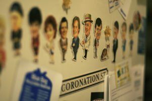 coronation street magnets by michelle tribe via flikr