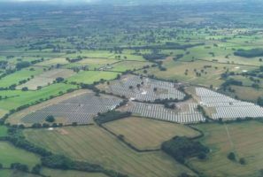 Charity Solar Farm Aerial View