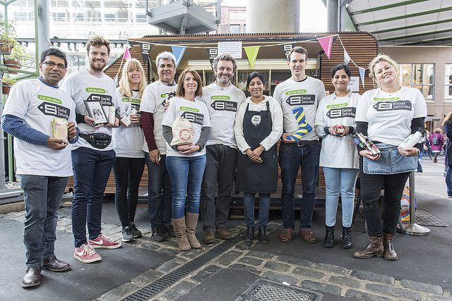 Actor Michael Sheen Meets Social Entrepreneurs At London’s Borough Market