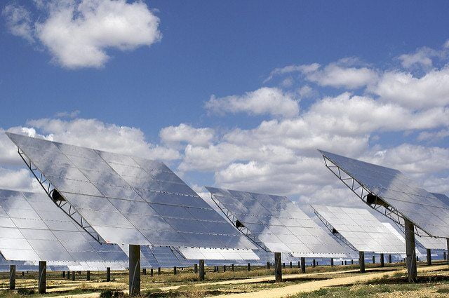 mirrors for a solar power plant By alex lang Via Flickr