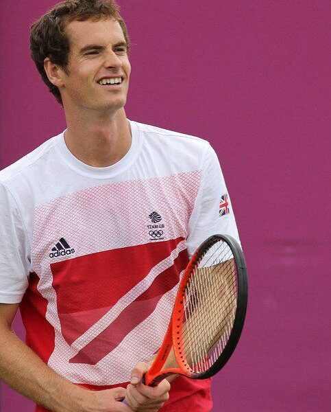 Andy Murray, Olympics 2012 by Marianne Bevis via flickr