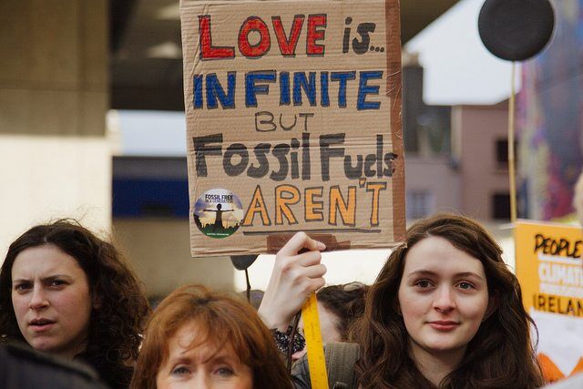 Fossil Fuel Disinvestment March by Trocaire via flickr
