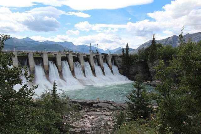 Seebee Dam Alberta Canada by Thank you for visiting my page via flickr