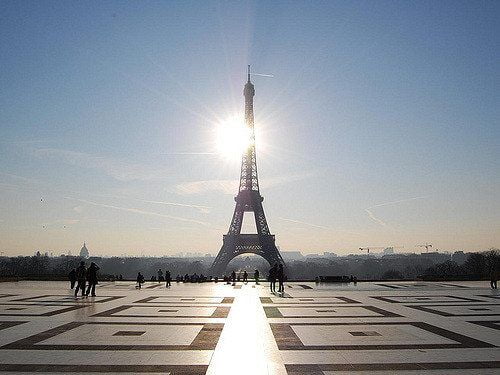 The Eiffel Tower by Alex Lecea via flickr