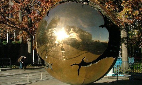 United Nations Plaza by Paul VanDerWerf via flickr