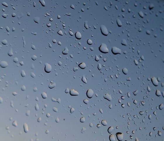 Water droplets by Peter Rosbjerg via flickr