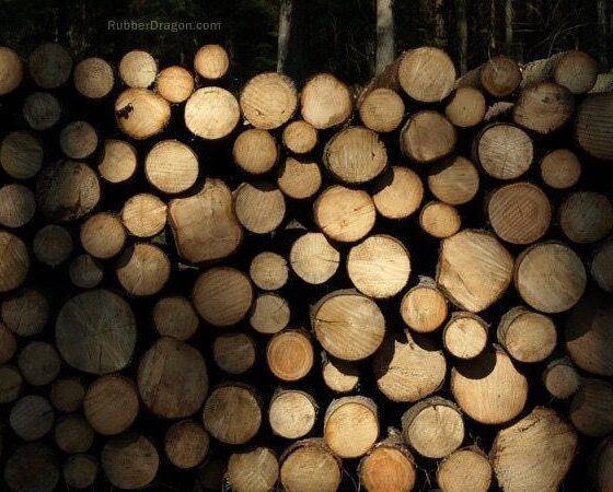 Woodpile by Chris RubberDragon via flickr