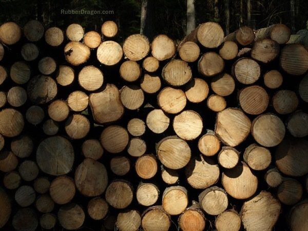 Woodpile by Chris RubberDragon via flickr