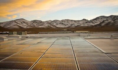 Black Rock Solar photovoltaic array at Food Bank of Northern Nevada by BlackRockSolar via flickr