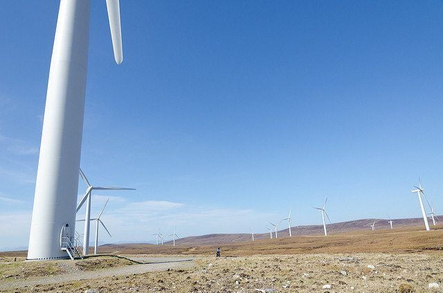 Farr Wind Farm by Steve Abraham via flickr