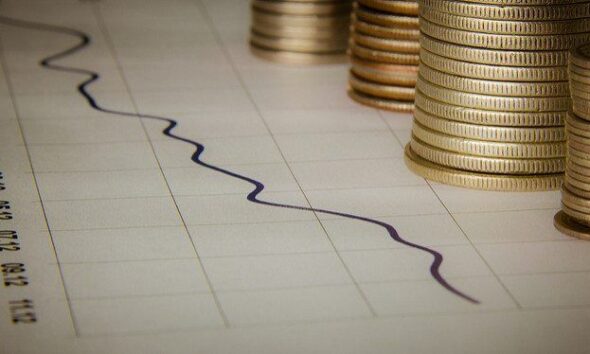 Graph With Stacks Of Coins by Ken Teegardin via flickr