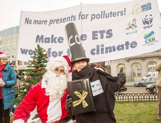 No more presents for polluters! by can europe via flickr
