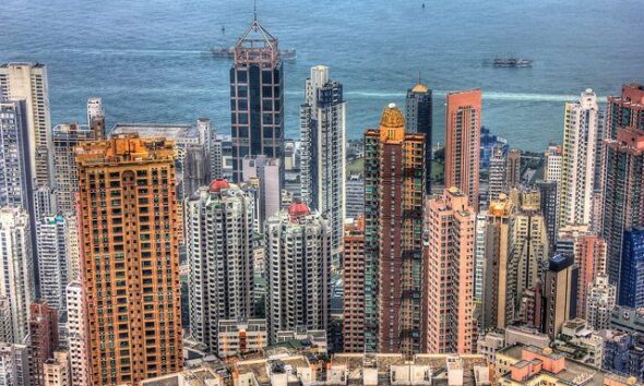 Skyscrapers of Hong Kong by Yinan Chen via flickr