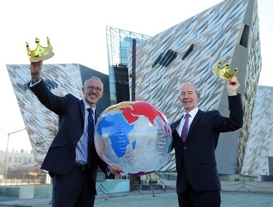 titanic-belfast-ceo-tim-husbands-mbe-and-vice-chairman-conal-harvey-celebrate-titanic-belfast-being-crowned-king-of-the-world