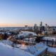 Winter cityscape of Vilnius by Mantas Volungevicius via flickr