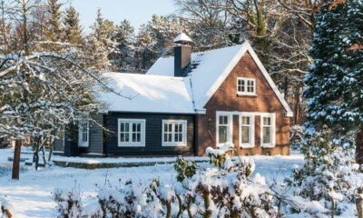 House in the snow
