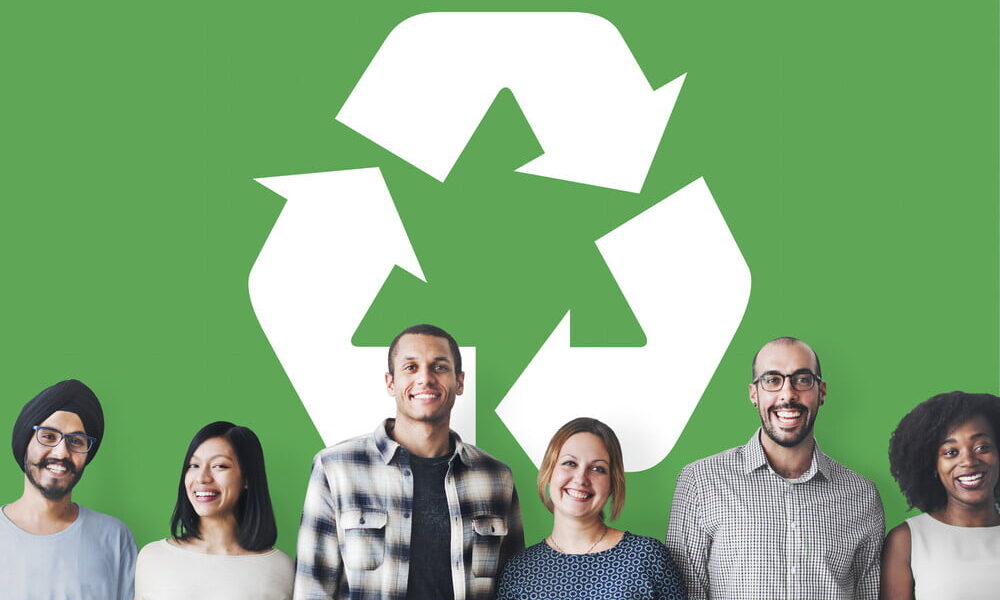 establish recycling culture in company