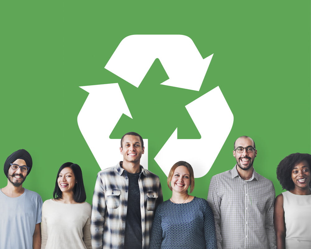establish recycling culture in company