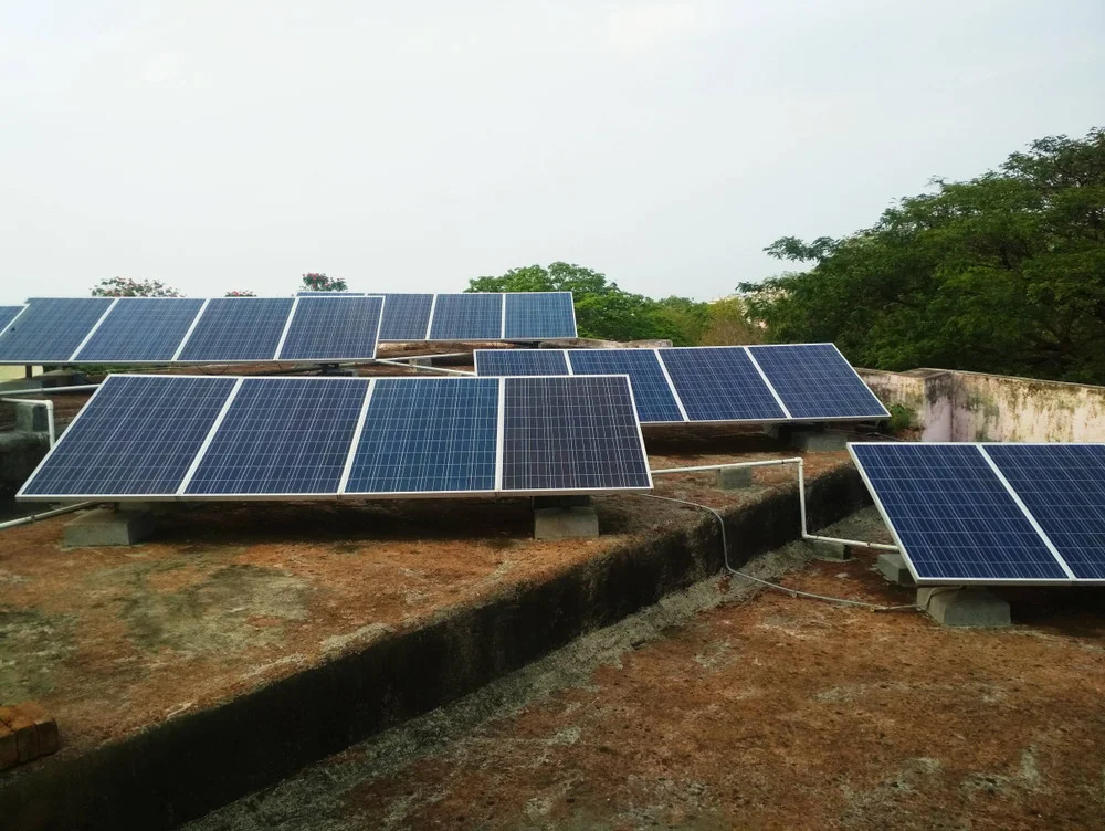 solar panels in rural America