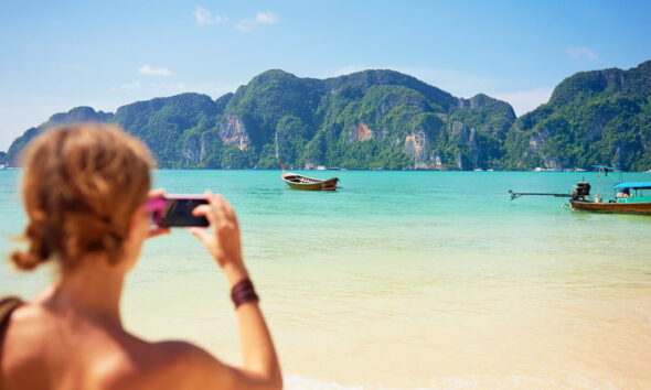 travel photo on Instagram