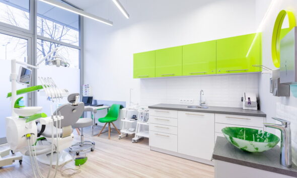 green dental office