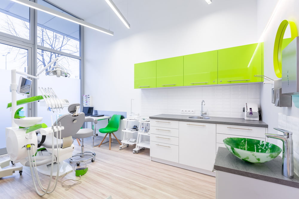 green dental office