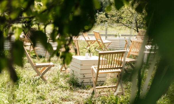 eco-friendly backyard