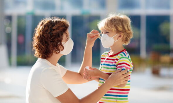 eco-friendly anti-viral face masks during covid