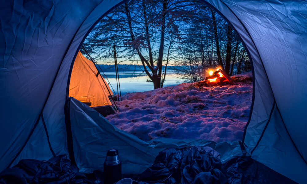 eco-friendly winter camping