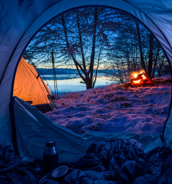 eco-friendly winter camping