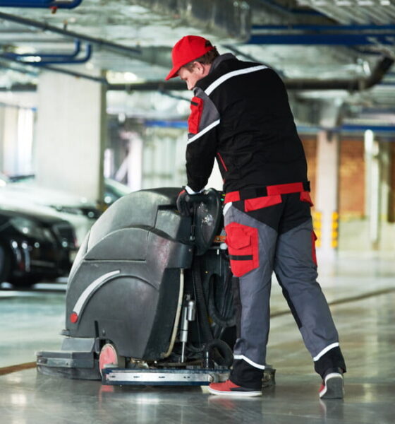 eco-friendly garage floor cleaning
