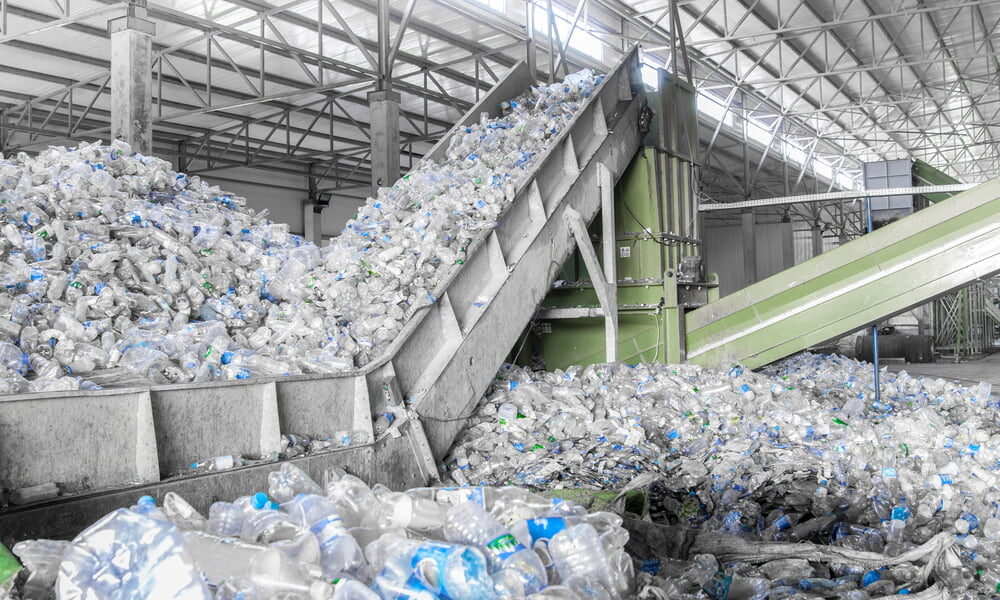 recycle plastic to keep it out of the landfill