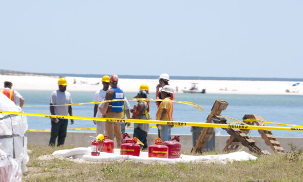 come up with a spill prevention plan as an eco-friendly business