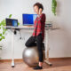 adjustable desks can help eco-friendly workers be more comfortalbe working from home to lower their carbon foorptints