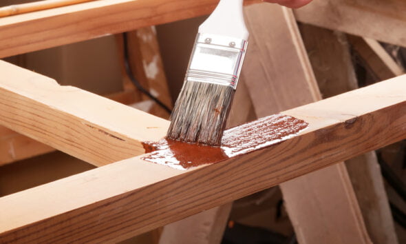 sustainable building material treated timber