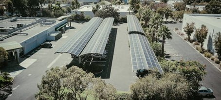 solar power charging station