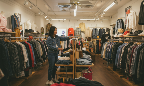 second hand clothing eco-friendly retail