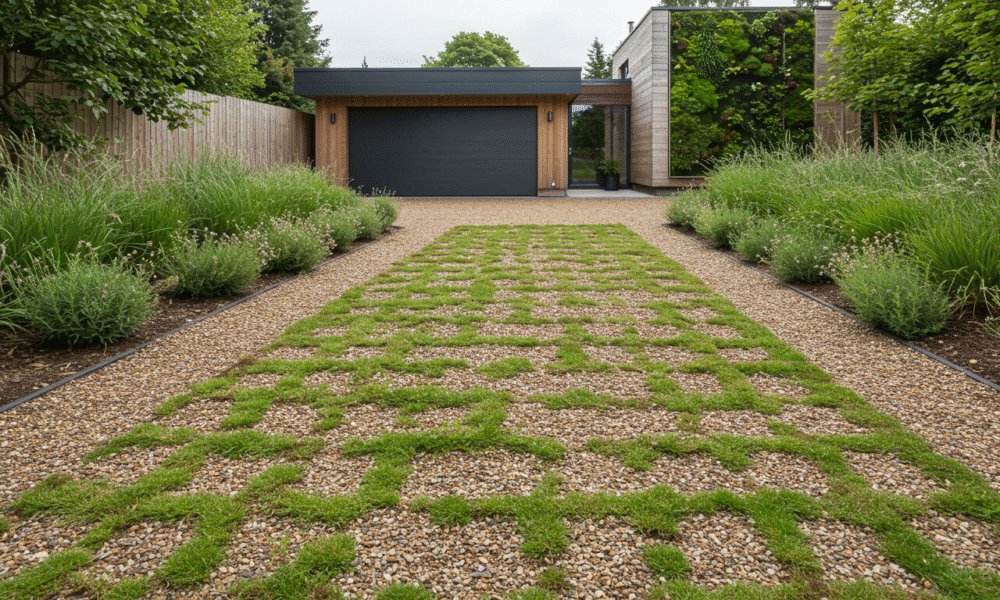 green driveways