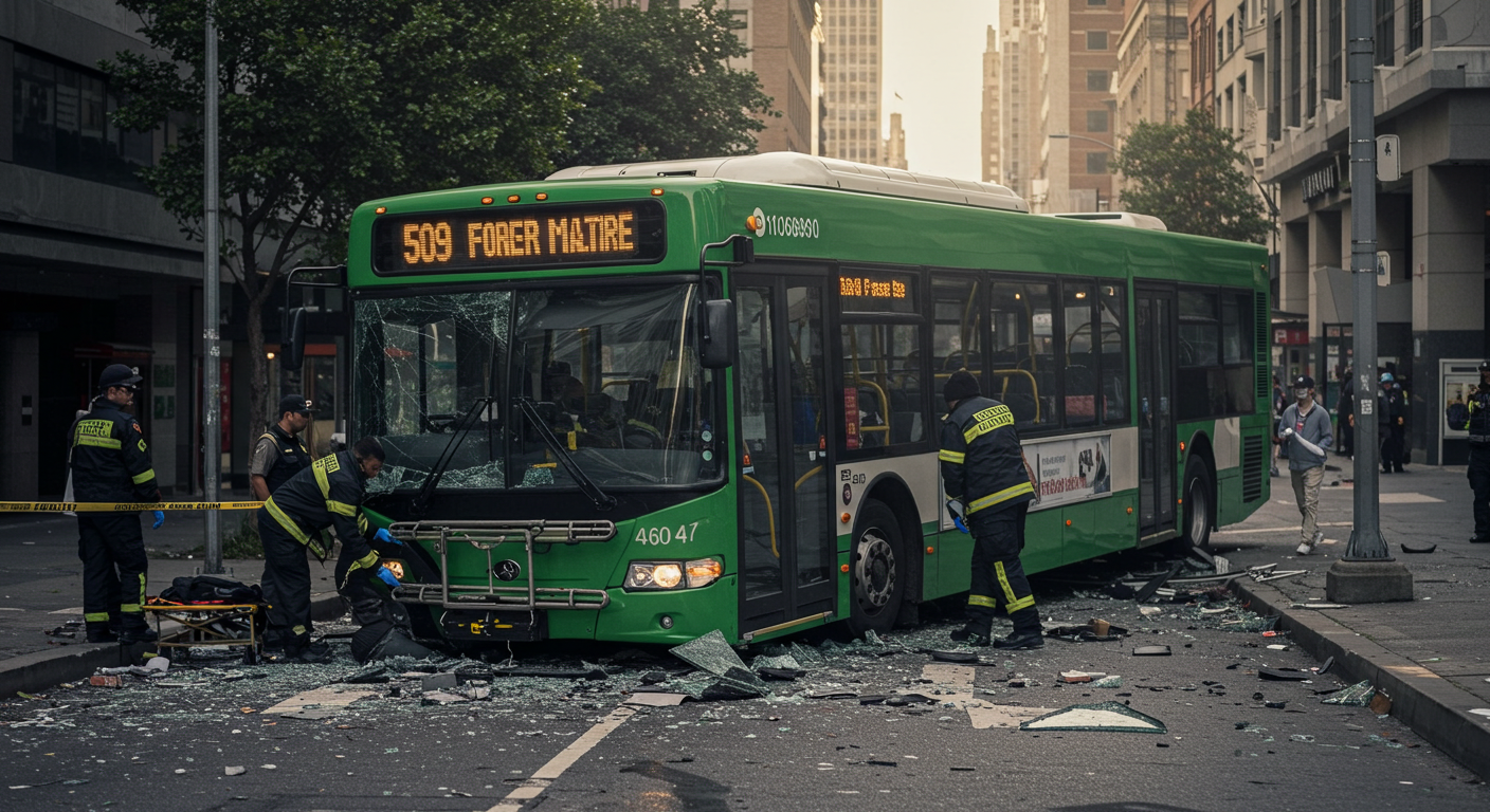 carbon footprint bus accidents
